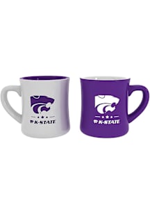 K-State Wildcats 10oz  2Pk Ceramic Mug - Purple