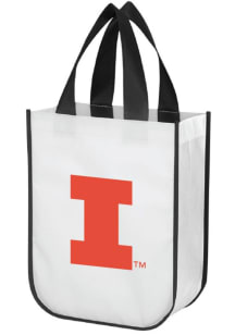 Orange Illinois Fighting Illini Yoga Tote Reusable Bag