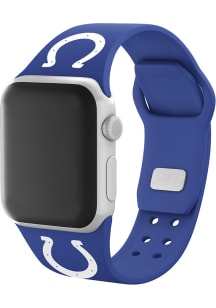 Indianapolis Colts Blue Silicone Sport Apple Watch Band