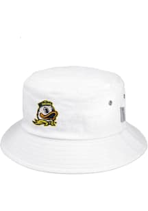 LogoFit Oregon Ducks White Daytona Mens Bucket Hat