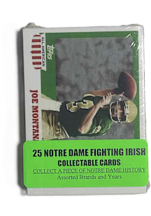 Notre Dame Fighting Irish 25 Pack Collectible Football Cards