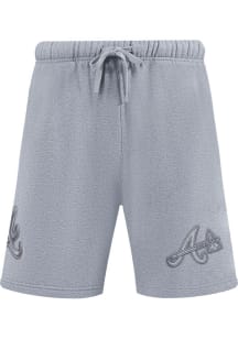 Pro Standard Atlanta Braves Mens Grey Neutral Shorts