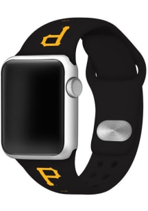 Pittsburgh Pirates Black Silicone Sport Apple Watch Band