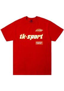 Travis Kelce Kansas City Chiefs Red Racing Short Sleeve Fashion Player T Shirt