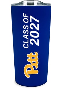 Blue Pitt Panthers 18oz Class of 2027 Soft Touch Stainless Steel Tumbler