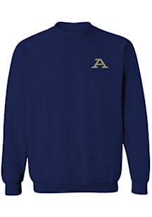 Vive La Fete Akron Zips Womens Navy Blue Impressions Crew Sweatshirt