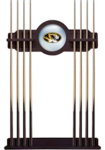 Missouri Tigers Solid Wood Cue Rack Pool Table