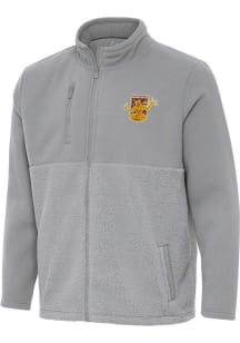 Antigua Detroit City FC Mens Ash Daily Fused Medium Weight Jacket