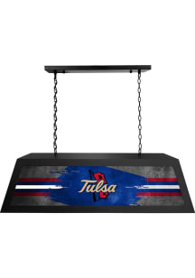Black Tulsa Golden Hurricane Long Billiard Lamp