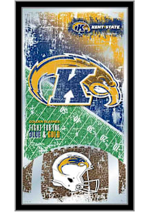 Kent State Golden Flashes Football Hanging Back Bar Mirror