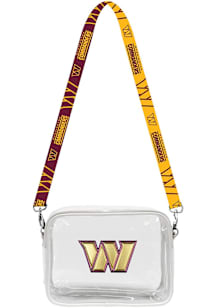 Washington Commanders Fanny Fan Womens Clear Tote