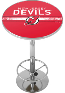 New Jersey Devils Acrylic Top Pub Table