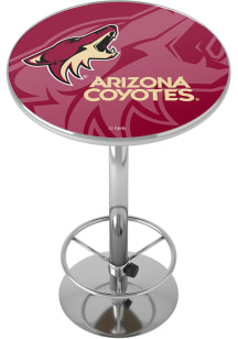 Arizona Coyotes Acrylic Top Pub Table