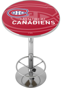 Montreal Canadiens Acrylic Top Pub Table
