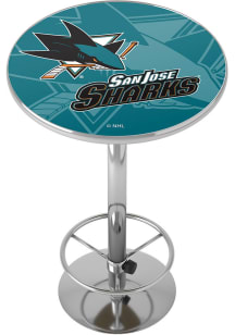 San Jose Sharks Acrylic Top Pub Table
