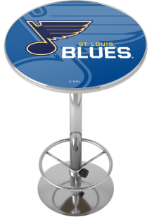 St Louis Blues Acrylic Top Pub Table