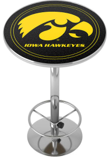 Yellow Iowa Hawkeyes Acrylic Top Pub Table