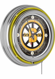 Boston Bruins Retro Neon Wall Clock