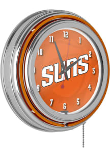Phoenix Suns Retro Neon Wall Clock