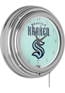Seattle Kraken Retro Neon Wall Clock
