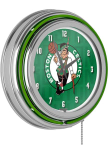 Boston Celtics City Retro Neon Wall Clock
