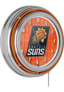 Phoenix Suns Retro Neon Wall Clock