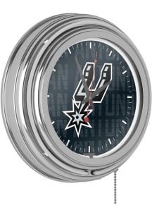 San Antonio Spurs Retro Neon Wall Clock
