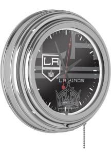 Los Angeles Kings Retro Neon Wall Clock