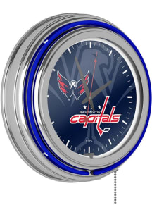 Washington Capitals Retro Neon Wall Clock