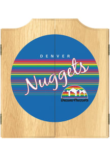 Denver Nuggets Logo Dart Board Cabinet