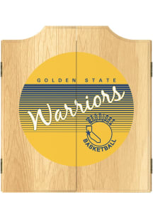 Golden State Warriors Logo Dart Board Cabinet