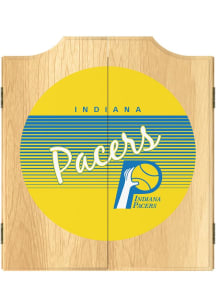 Indiana Pacers Logo Dart Board Cabinet