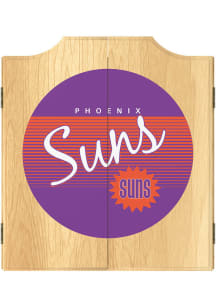 Phoenix Suns Logo Dart Board Cabinet
