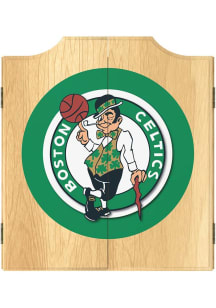 Boston Celtics Logo Dart Board Cabinet