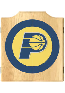 Indiana Pacers Logo Dart Board Cabinet