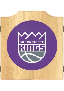 Sacramento Kings Logo Dart Board Cabinet