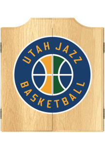 Utah Jazz Logo Dart Board Cabinet