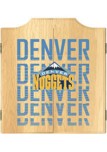 Denver Nuggets Logo Dart Board Cabinet