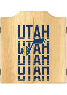 Utah Jazz Logo Dart Board Cabinet