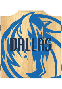 Dallas Mavericks Logo Dart Board Cabinet