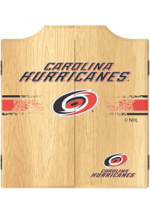 Carolina Hurricanes Logo Dart Board Cabinet