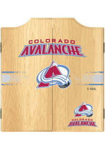 Colorado Avalanche Logo Dart Board Cabinet