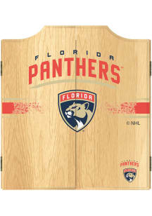 Florida Panthers Logo Dart Board Cabinet