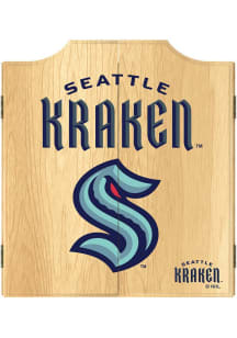 Seattle Kraken Logo Dart Board Cabinet