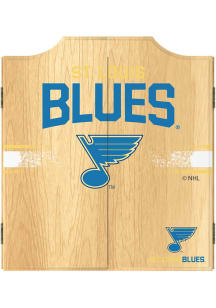 St Louis Blues Logo Dart Board Cabinet