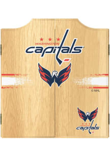 Washington Capitals Logo Dart Board Cabinet