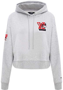 Pro Standard Winston-Salem State University Womens Grey Classic Hooded Sweatshirt