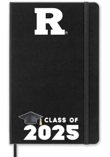 Black Rutgers Scarlet Knights Class of 25 team logo Notebook and Folder