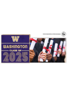 Purple Washington Huskies Class of 2025 unique photo frame Picture Frame