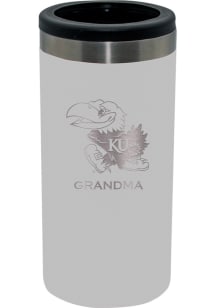 Kansas Jayhawks Grandma 12oz Slim Stainless Steel Coolie